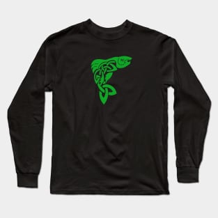 Celtic Salmon Long Sleeve T-Shirt